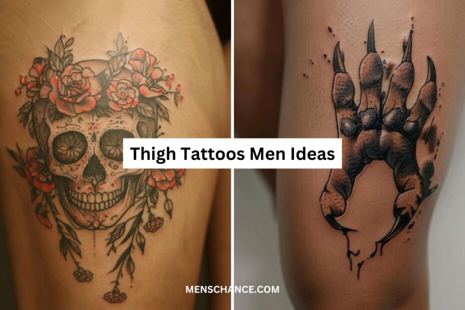 Thigh Tattoos Men Ideas